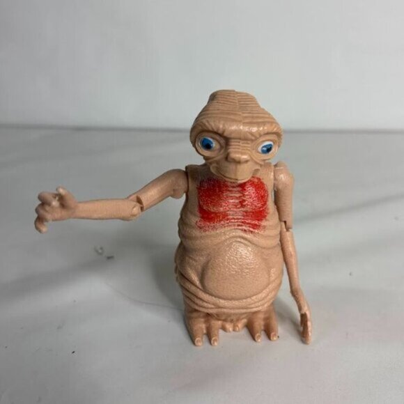 Vintage 1982 LJN ET Toy Figure Posable with Moving Neck - Picture 1 of 6